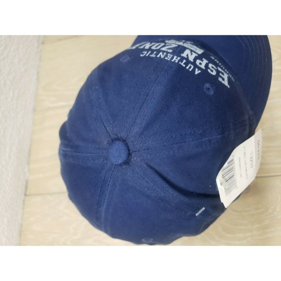 NWT - ESPN Zone Las Vegas Hat NEW Baseball Cap Blue Strapback - Picture 5 of 10